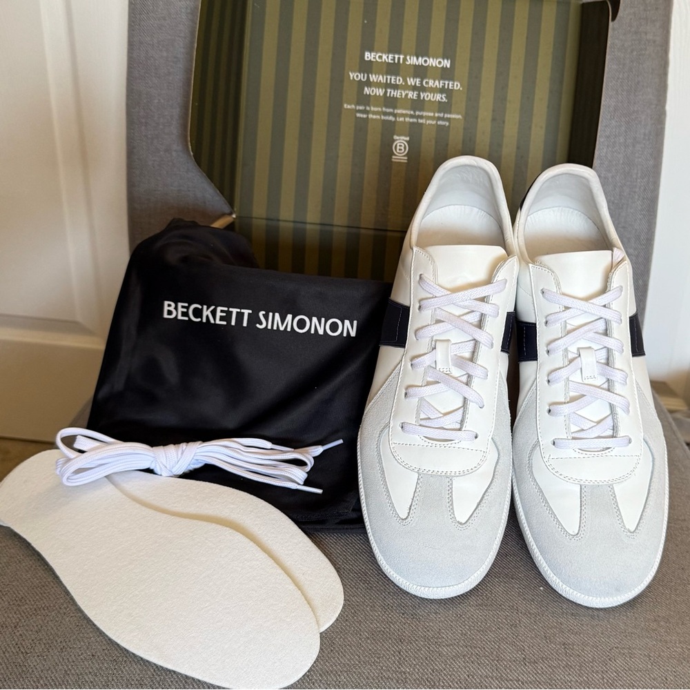 Beckett Simonon Premium Leather Sneakers. Size 11